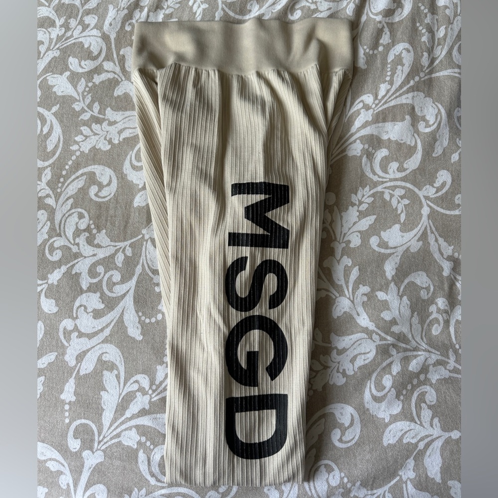 MSGD - Ribbed leggings- L